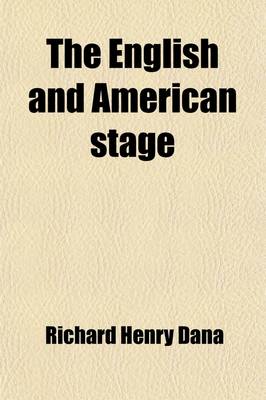 Book cover for The English and American Stage Volume 35