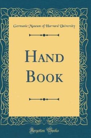 Cover of Hand Book (Classic Reprint)