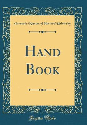 Book cover for Hand Book (Classic Reprint)