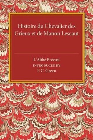 Cover of Histoire du Chevalier des Grieux et de Manon Lescaut