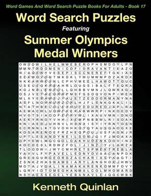 Cover of Word Search Puzzles Featuring Summer Olympics Medal Winners