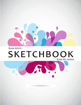Cover of Blank Artists Sketchbook