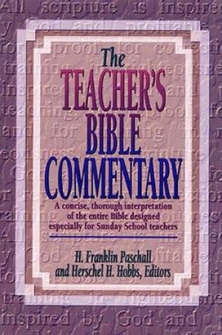 Cover of Teachers Bible Commentary