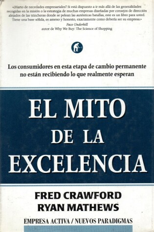 Cover of El Mito de La Excelencia