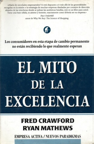 Book cover for El Mito de La Excelencia