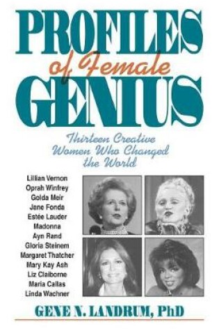 Cover of Profiles of Female Genius