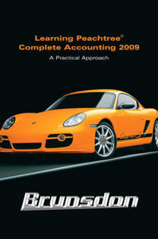 Cover of Learning Peachtree Complete Accounting 2009