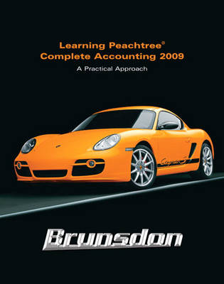 Book cover for Learning Peachtree Complete Accounting 2009