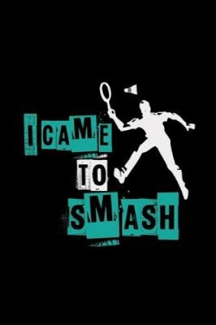 Cover of I came to smash