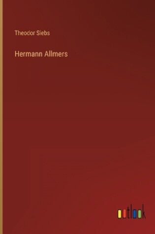 Cover of Hermann Allmers