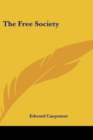 Cover of The Free Society
