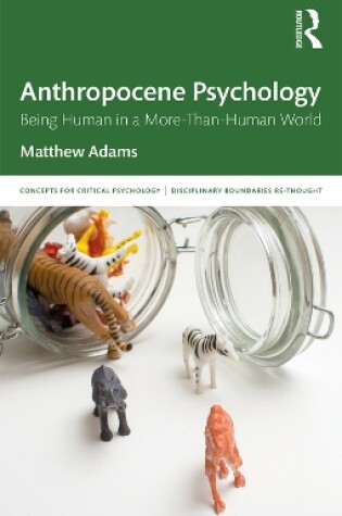 Cover of Anthropocene Psychology