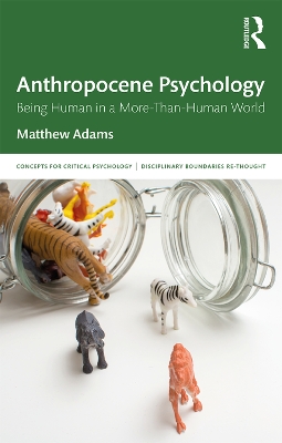 Book cover for Anthropocene Psychology