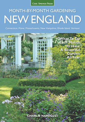 Book cover for New England Month-by-Month Gardening