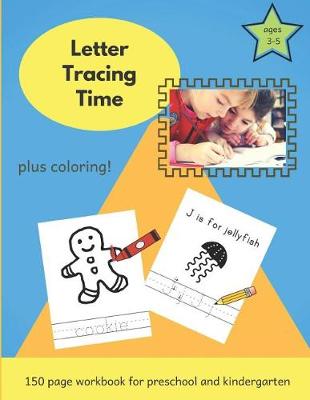 Book cover for Letter Tracing Time