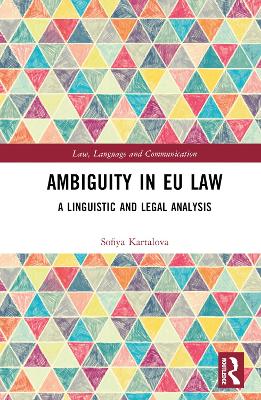 Book cover for Ambiguity in EU Law