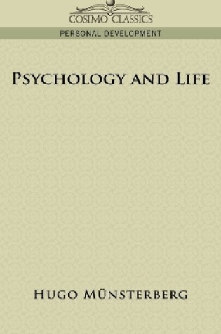 Cover of Psychology and Life