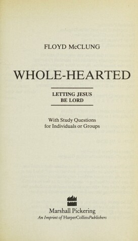 Book cover for Whole-hearted