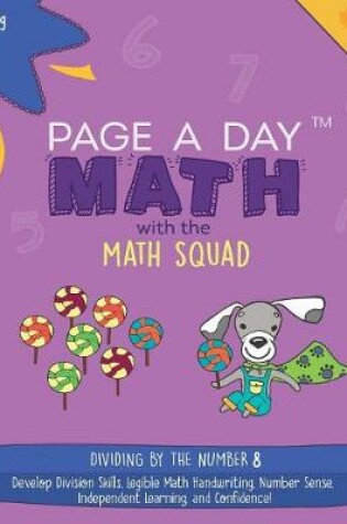 Cover of Page a Day Math Division Book 8