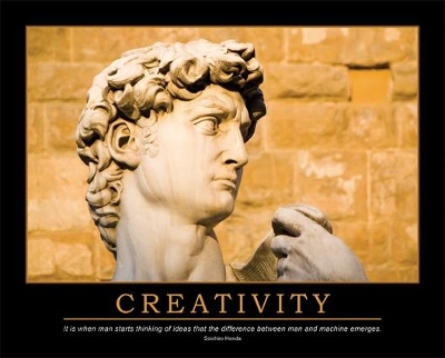 Book cover for Creativity Poster