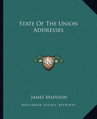 Book cover for State of the Union Addresses