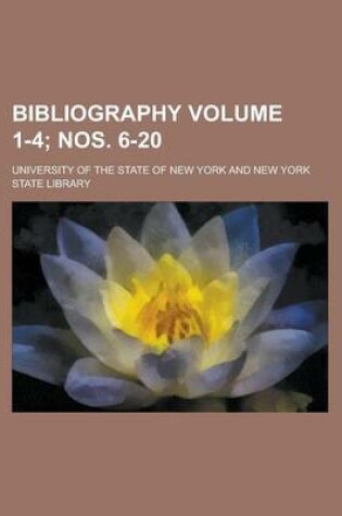 Cover of Bibliography Volume 1-4; Nos. 6-20