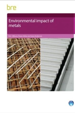 Cover of Environmental Impact of Metals