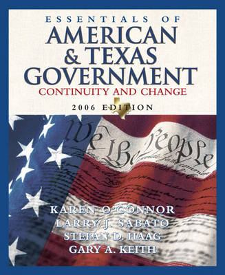 Book cover for Essentials of American and Texas Government