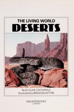 Cover of Deserts