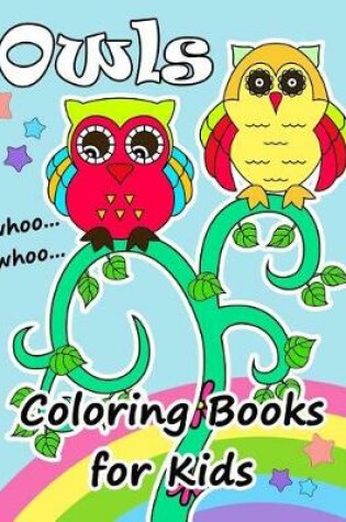 Cover of Owl Coloring Book for kids