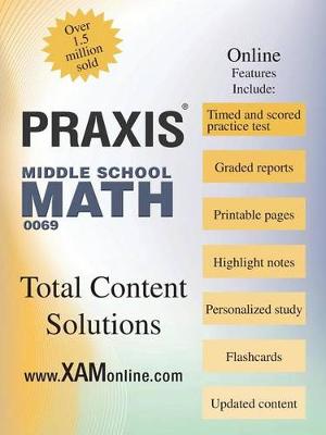Book cover for Praxis Middle School Mathematics 0069