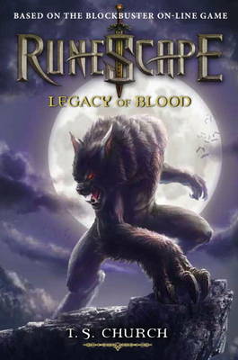 Book cover for Runescape: Legacy of Blood