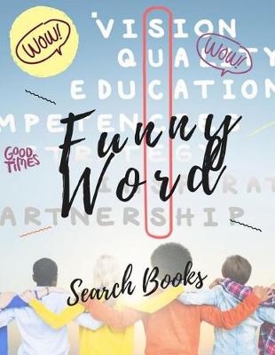 Book cover for Funny Word Search Books