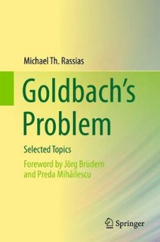 Cover of Goldbach's Problem