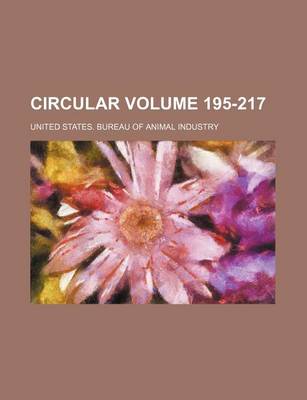 Book cover for Circular Volume 195-217