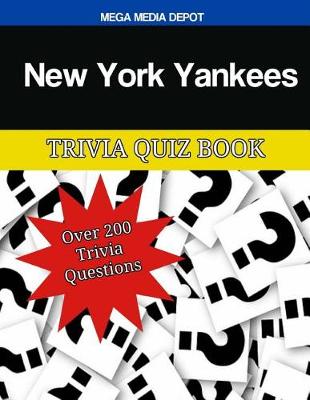 Book cover for New York Yankees Trivia Quiz Book