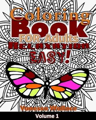 Book cover for Coloring Book For Adults Relaxation Easy