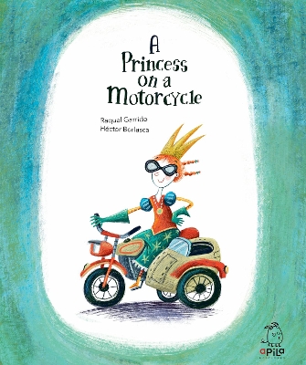 Book cover for A Princess on a Motorcycle