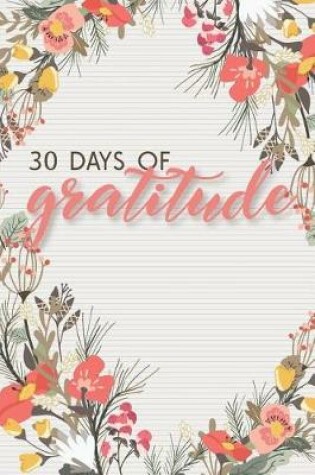 Cover of 30 Days of Gratitude