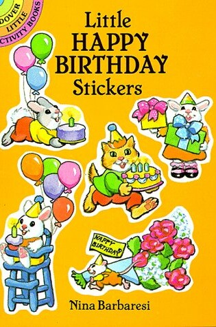 Cover of Little Happy Birthday Stickers