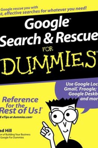 Cover of Google Search and Rescue For Dummies