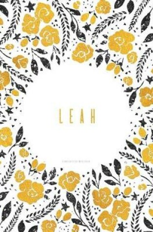 Cover of Leah. Composition Notebook