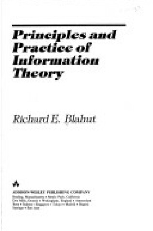 Cover of Principles and Practice of Information Theory