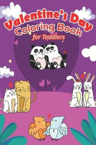 Cover of Valentine's Day Coloring Book for Toddlers