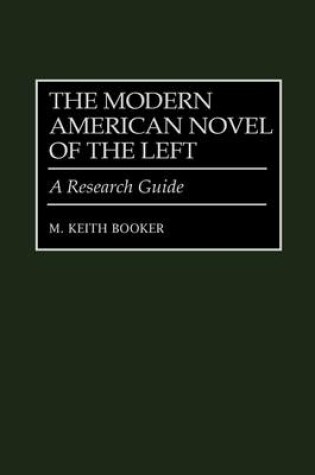 Cover of The Modern American Novel of the Left
