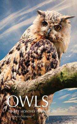 Book cover for Owls Pocket Monthly Planner 2017