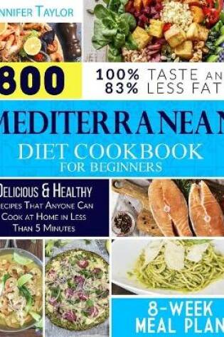 Cover of Mediterranean Diet Cookbook for Beginners