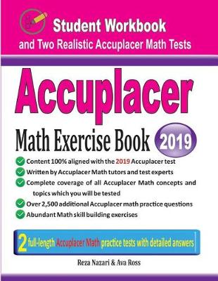 Book cover for Accuplacer Math Exercise Book