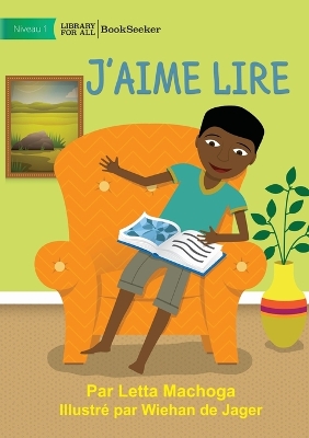 Book cover for I Like To Read - J'aime lire