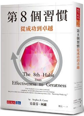 Book cover for The 8th Habit：from Effectiveness to Greatness